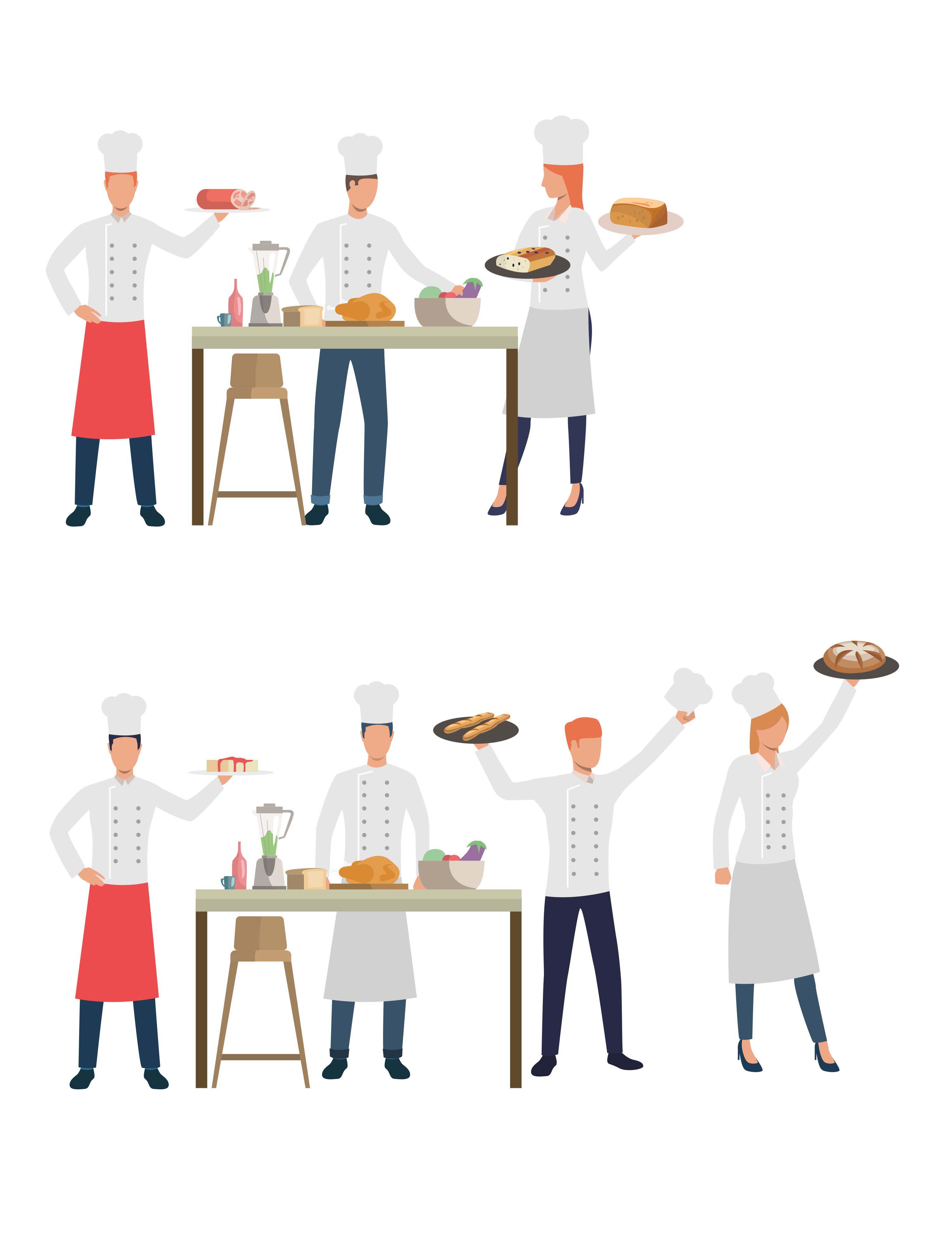 Team cuisine Maison Panagiotis
